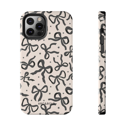 Noir Bows - Tough Phone Case