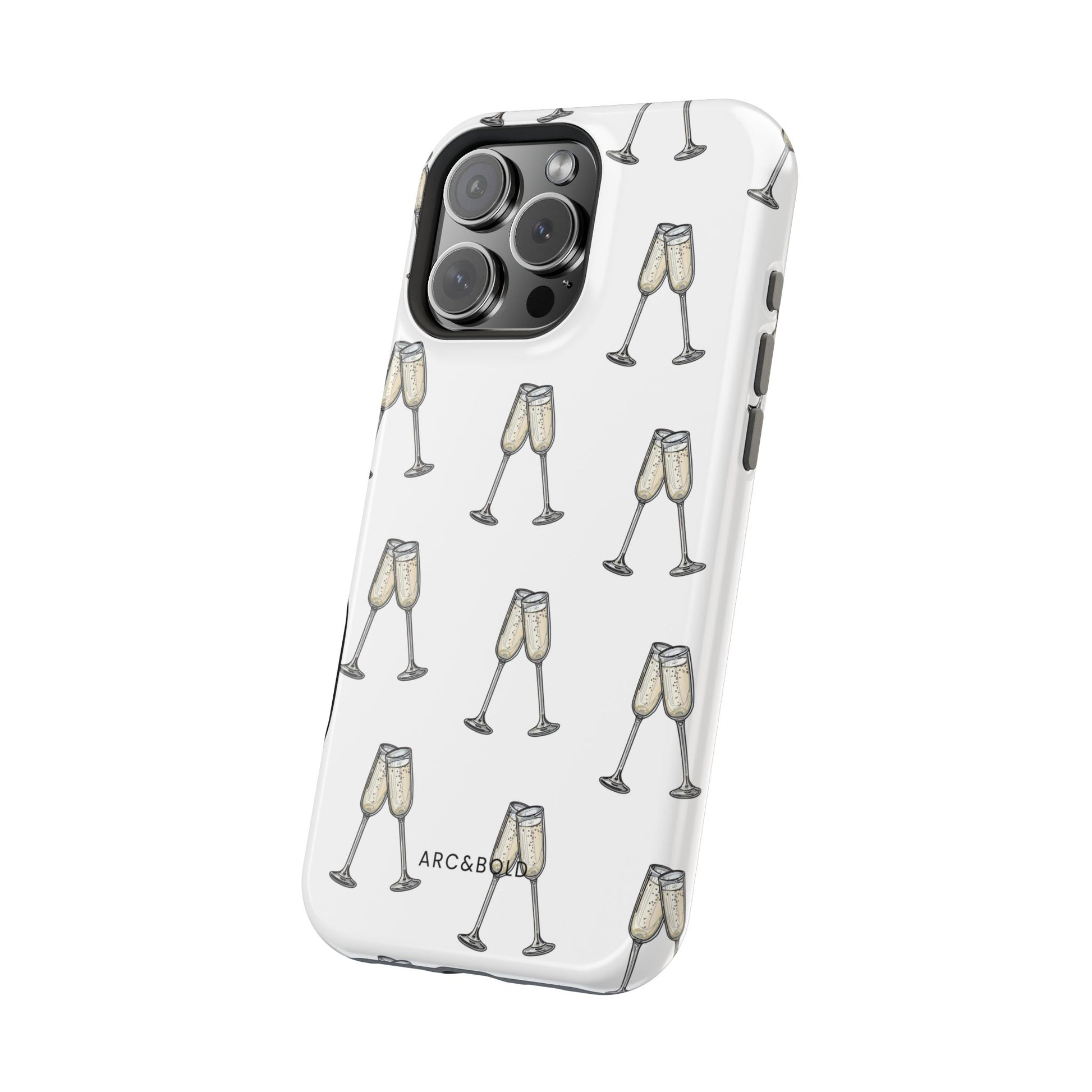 Champagne Toast -Magnetic Tough Case - Arc & Bold