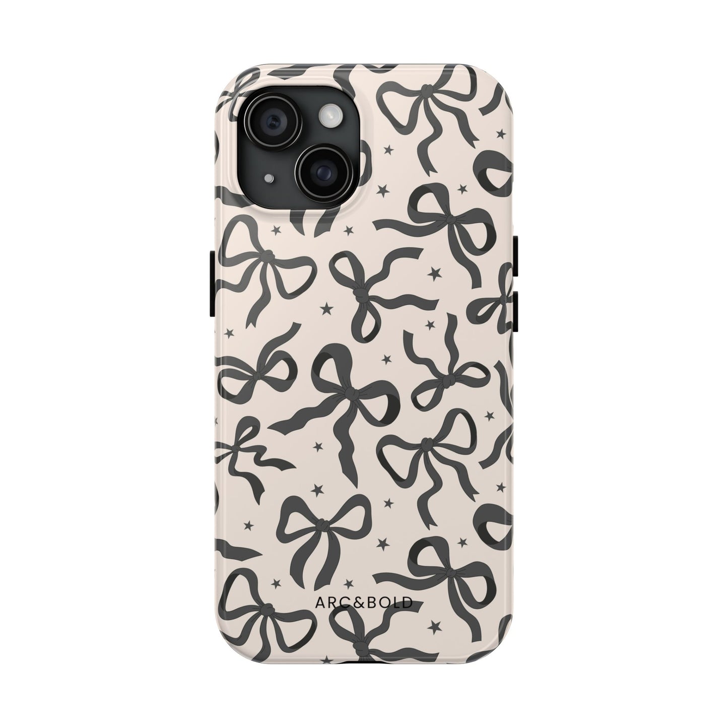 Noir Bows - Tough Phone Case
