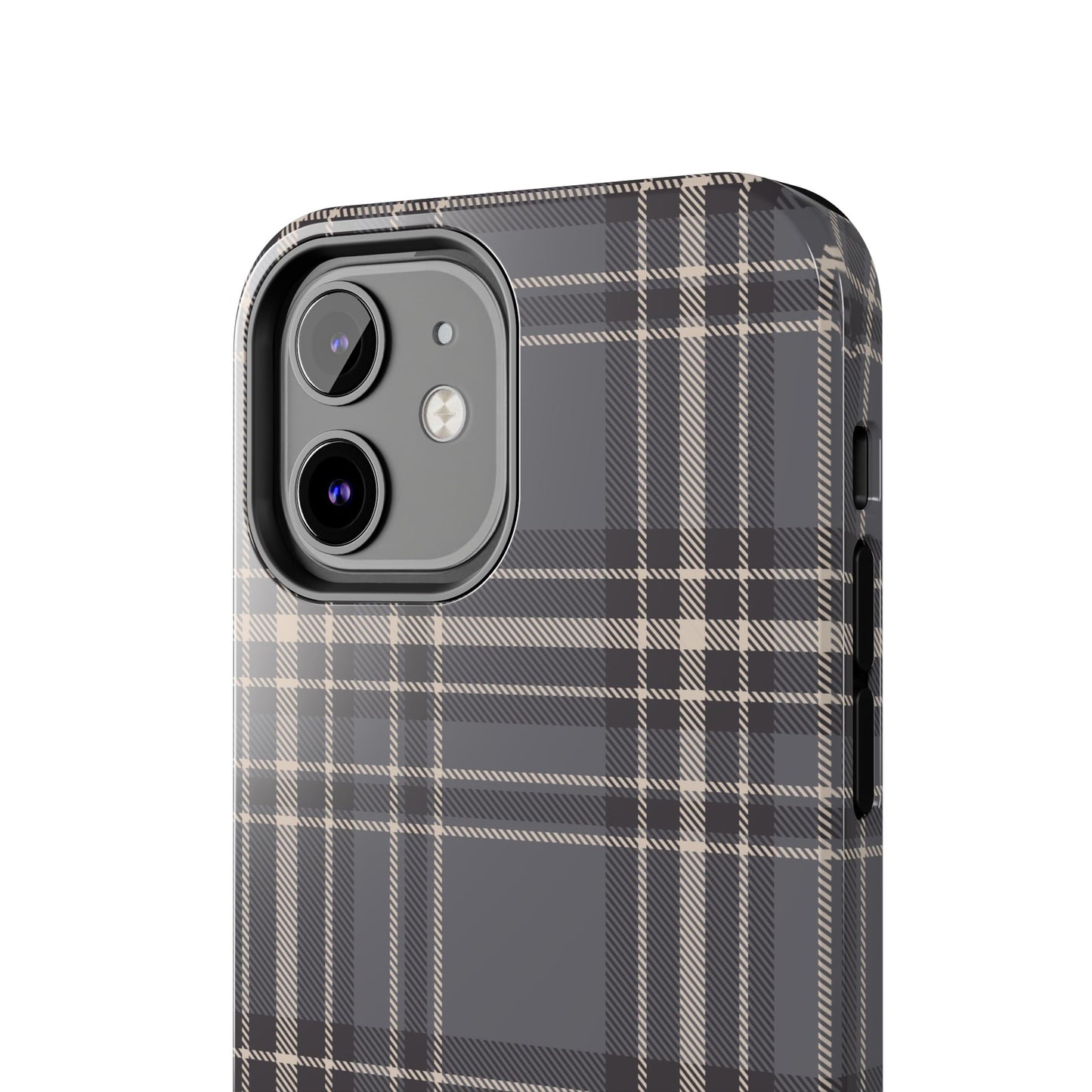 Monochrome Tartan - Tough Phone Case