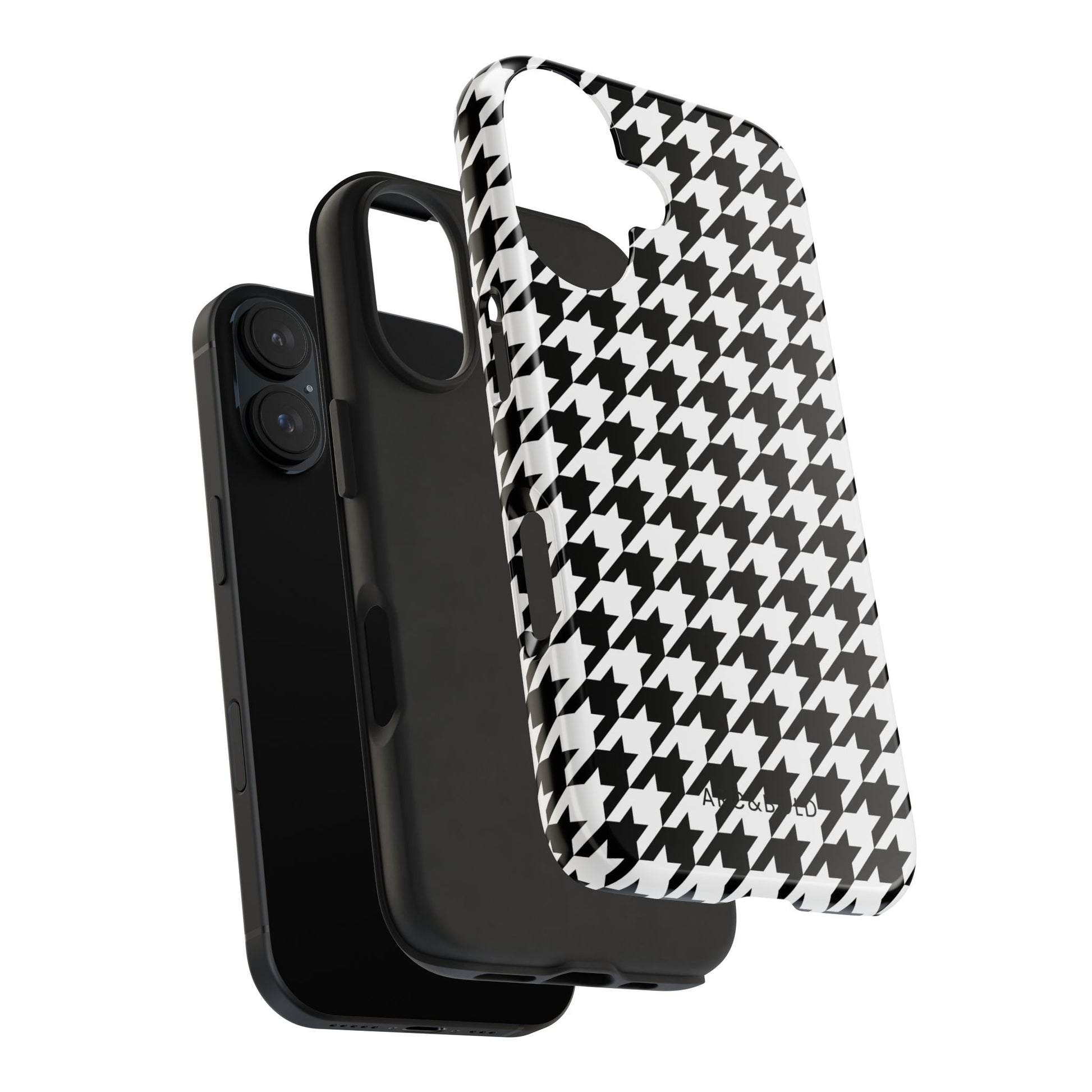 Houndstooth - Tough Phone Case - Arc & Bold