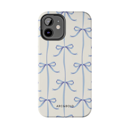 Blue Bow - Tough Phone Case - Arc & Bold