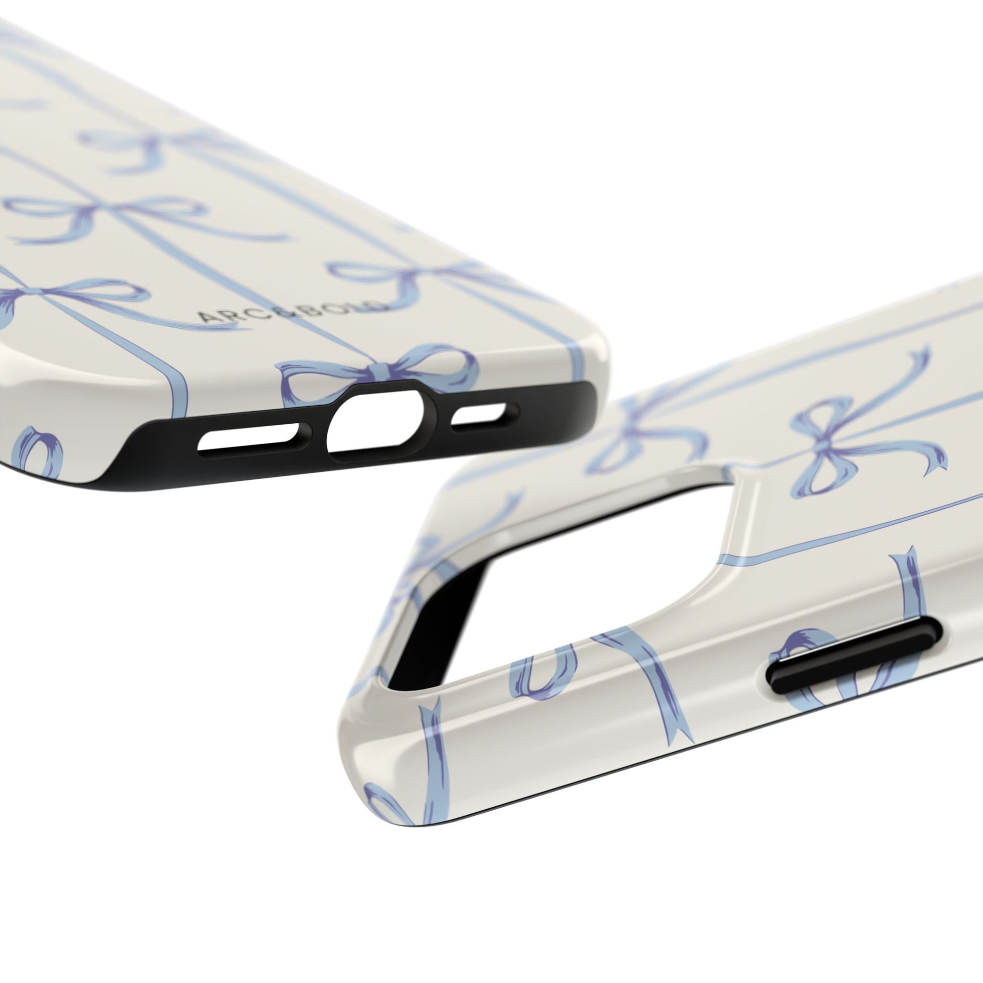 Blue Bow - Tough Phone Case - Arc & Bold