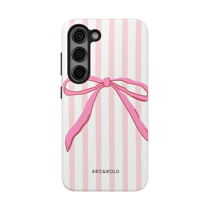Pink Bow - Tough Phone Case - Arc & Bold