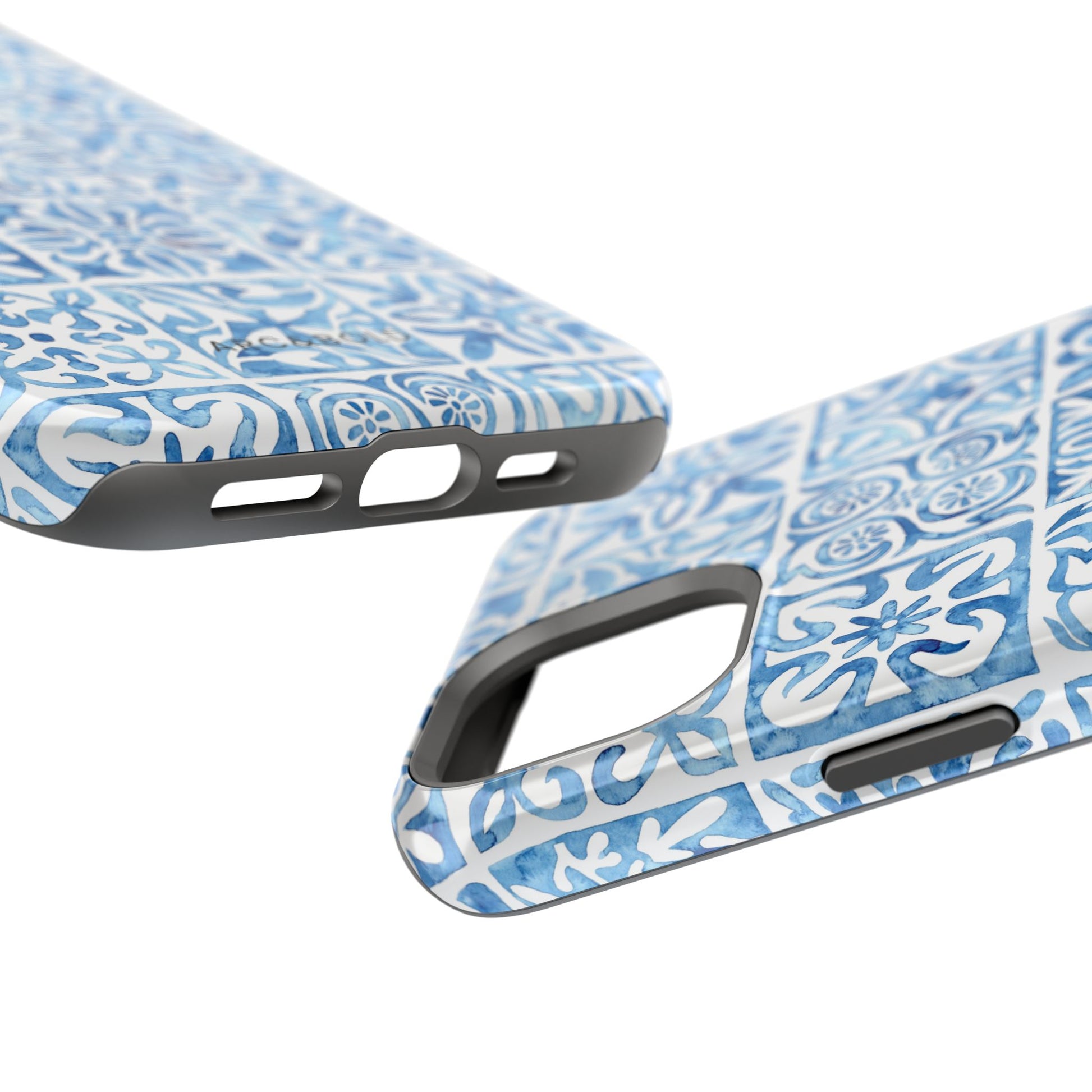 Blue Mosaic - Magnetic Phone Case - Arc & Bold