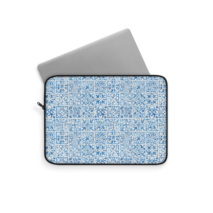 Blue Mosaic - Laptop Sleeve - Arc & Bold