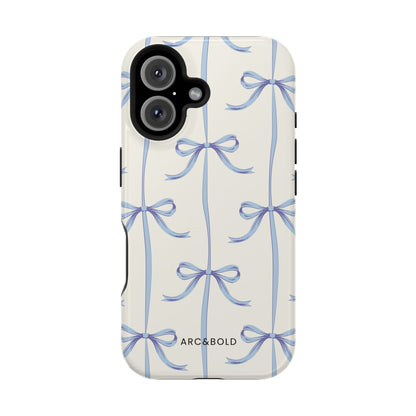 Blue Bow - Magnetic Tough Case - Arc & Bold