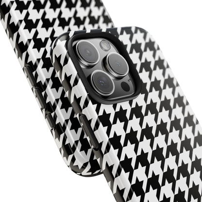 Houndstooth - Tough Phone Case - Arc & Bold