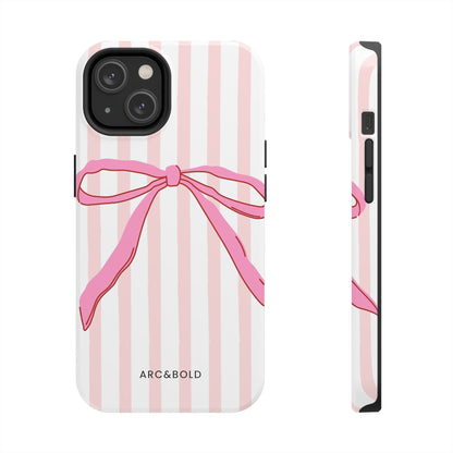 Pink Bow - Tough Phone Case - Arc & Bold
