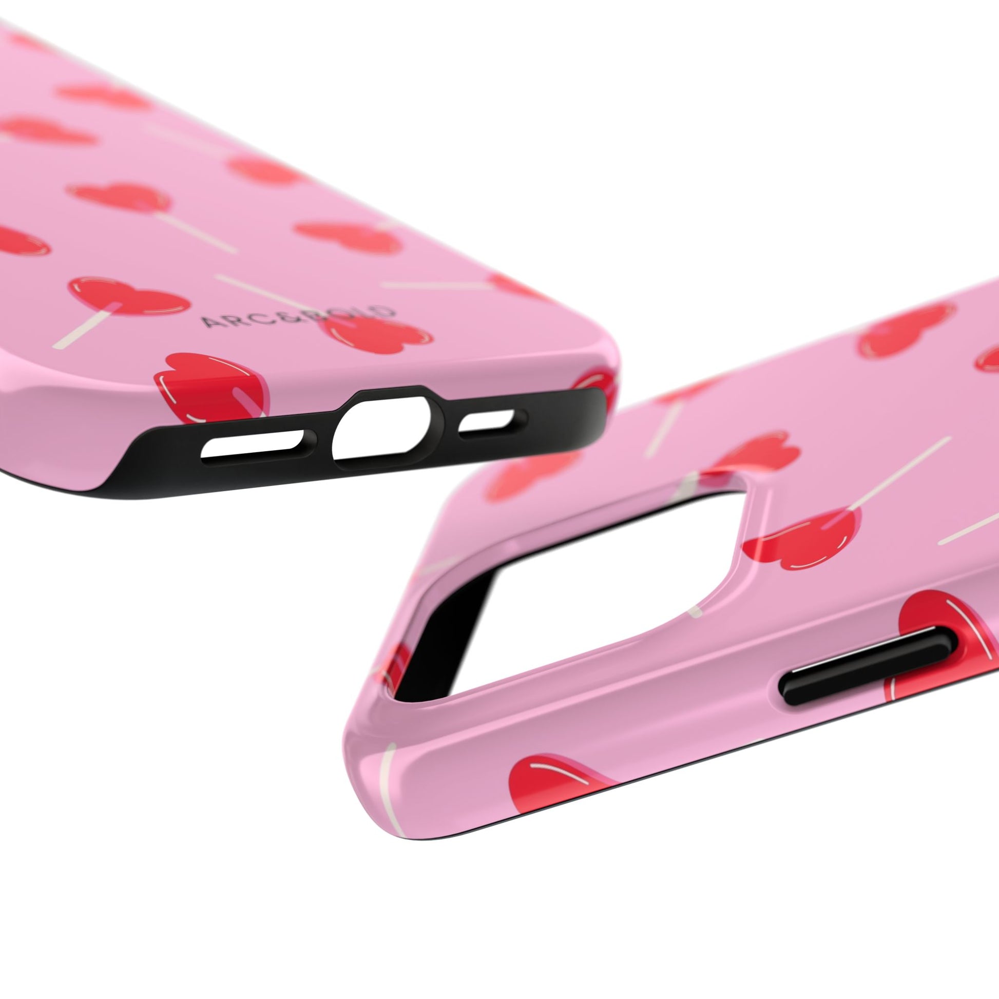 Heart Pops - Tough Phone Case - Arc & Bold