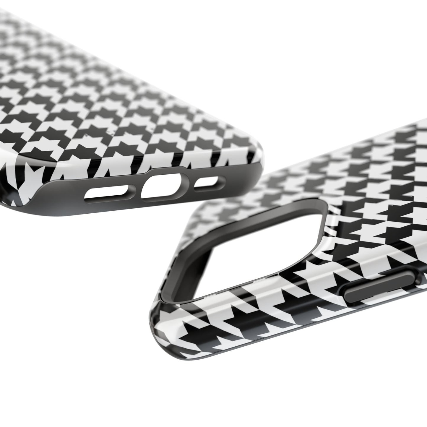 Houndstooth - Magnetic Phone Case - Arc & Bold