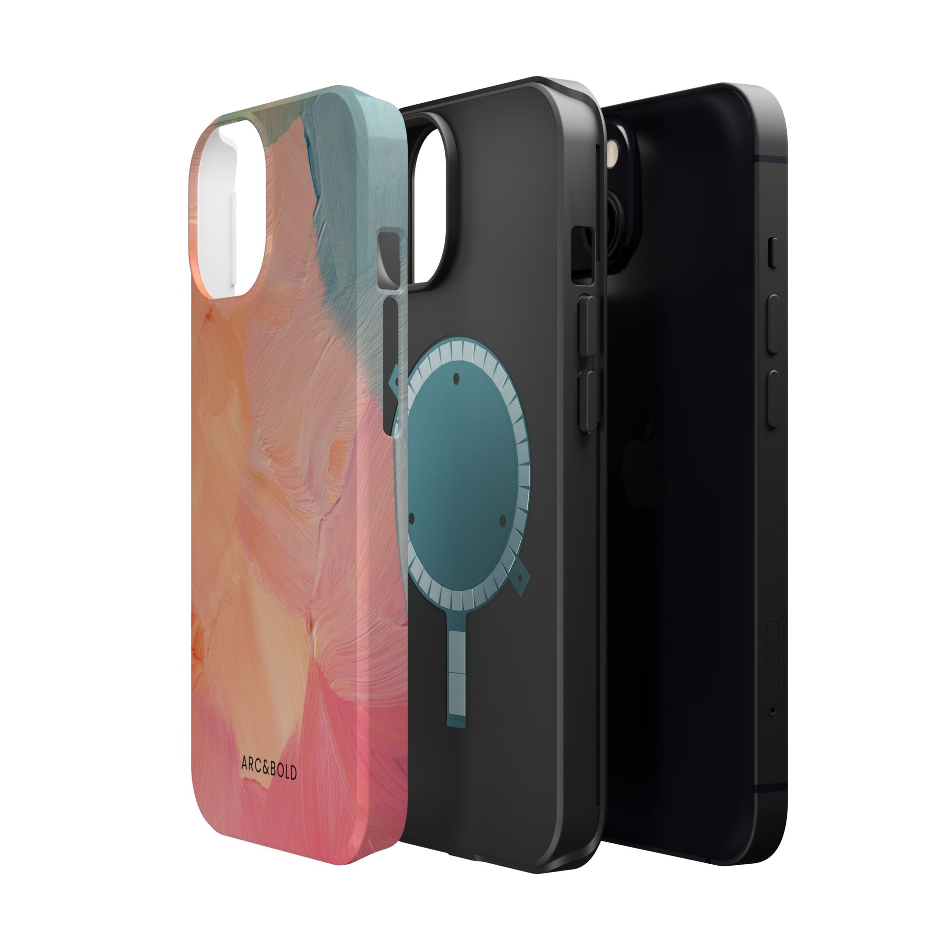 Vibrant Pastel - Magnetic Phone Case - Arc & Bold