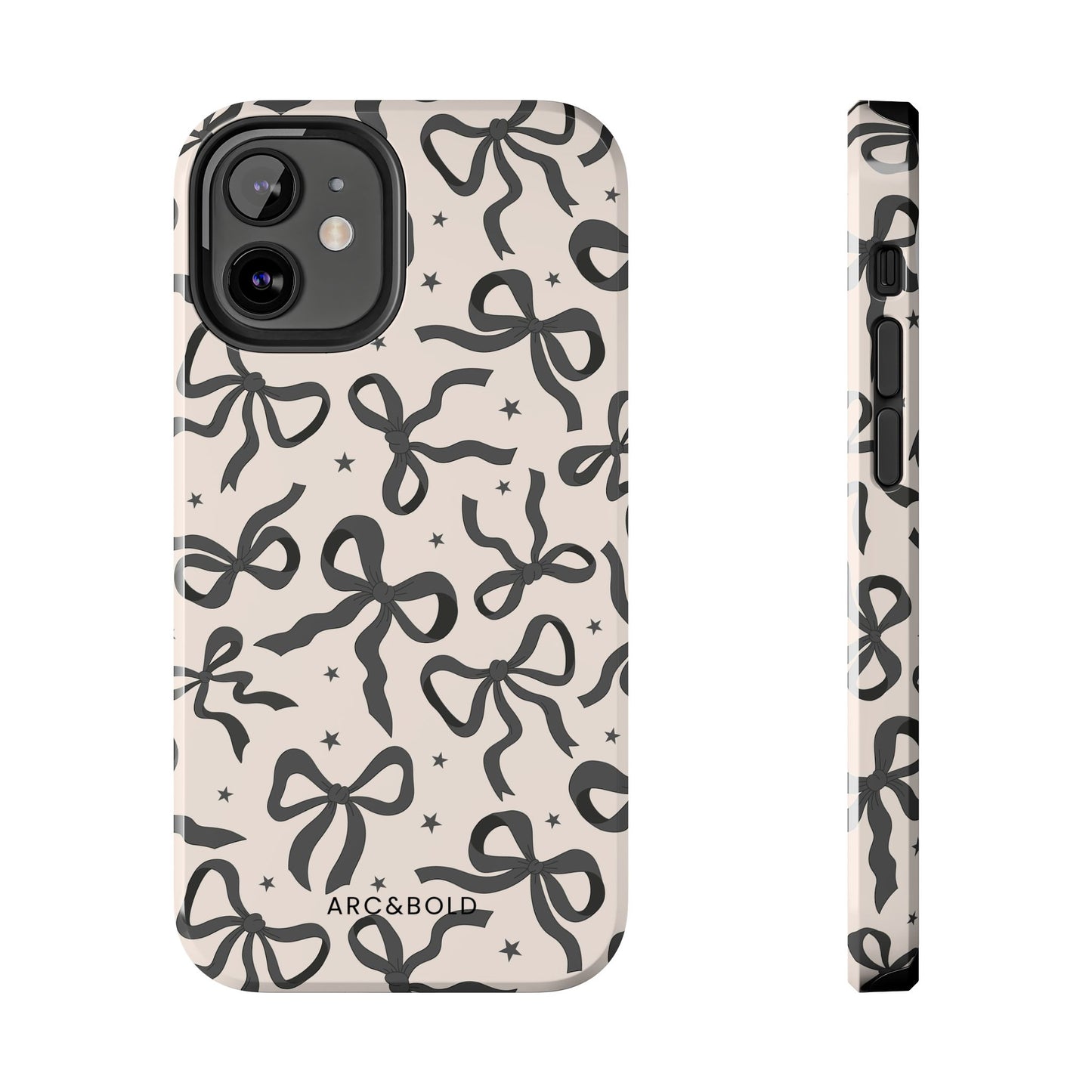 Noir Bows - Tough Phone Case