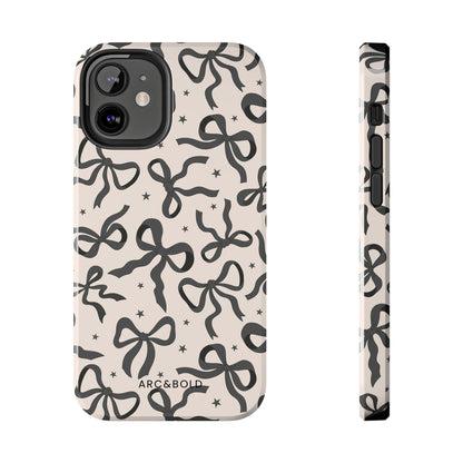 Noir Bows - Tough Phone Case