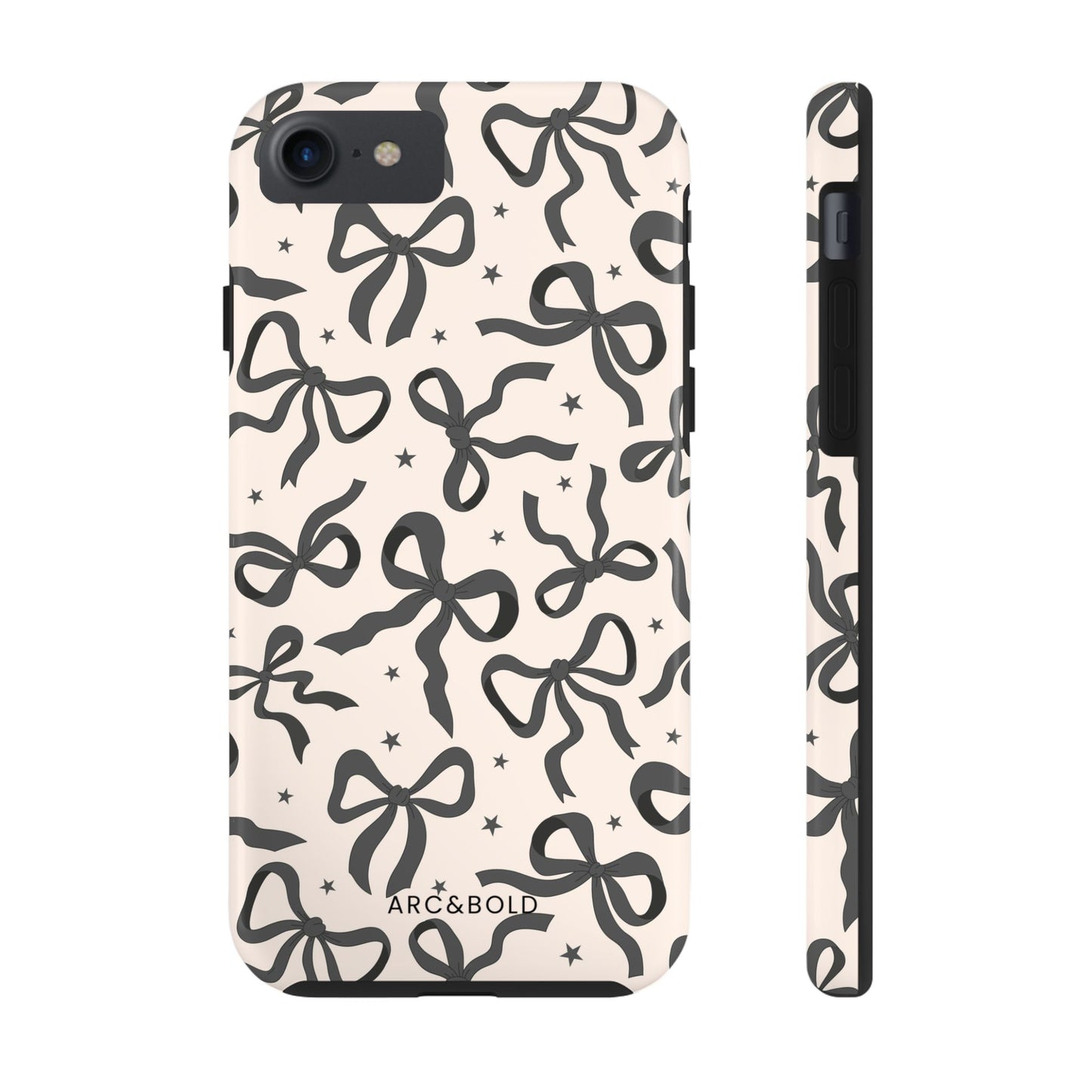 Noir Bows - Tough Phone Case