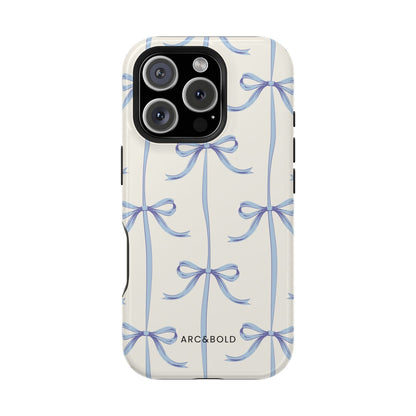 Blue Bow - Magnetic Tough Case - Arc & Bold