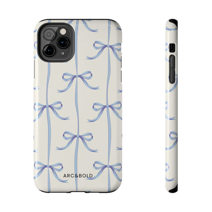 Blue Bow - Tough Phone Case - Arc & Bold