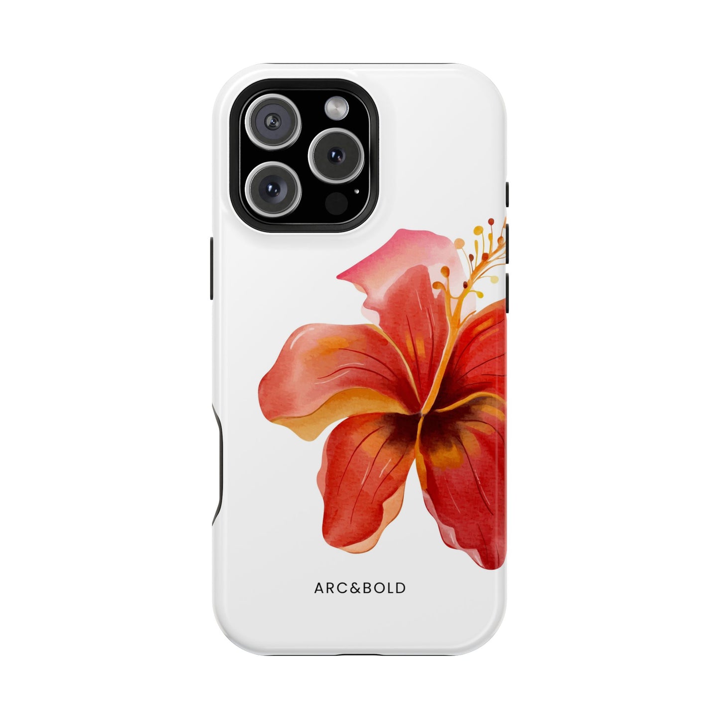 Hibiscus - Magnetic Tough Case - Arc & Bold