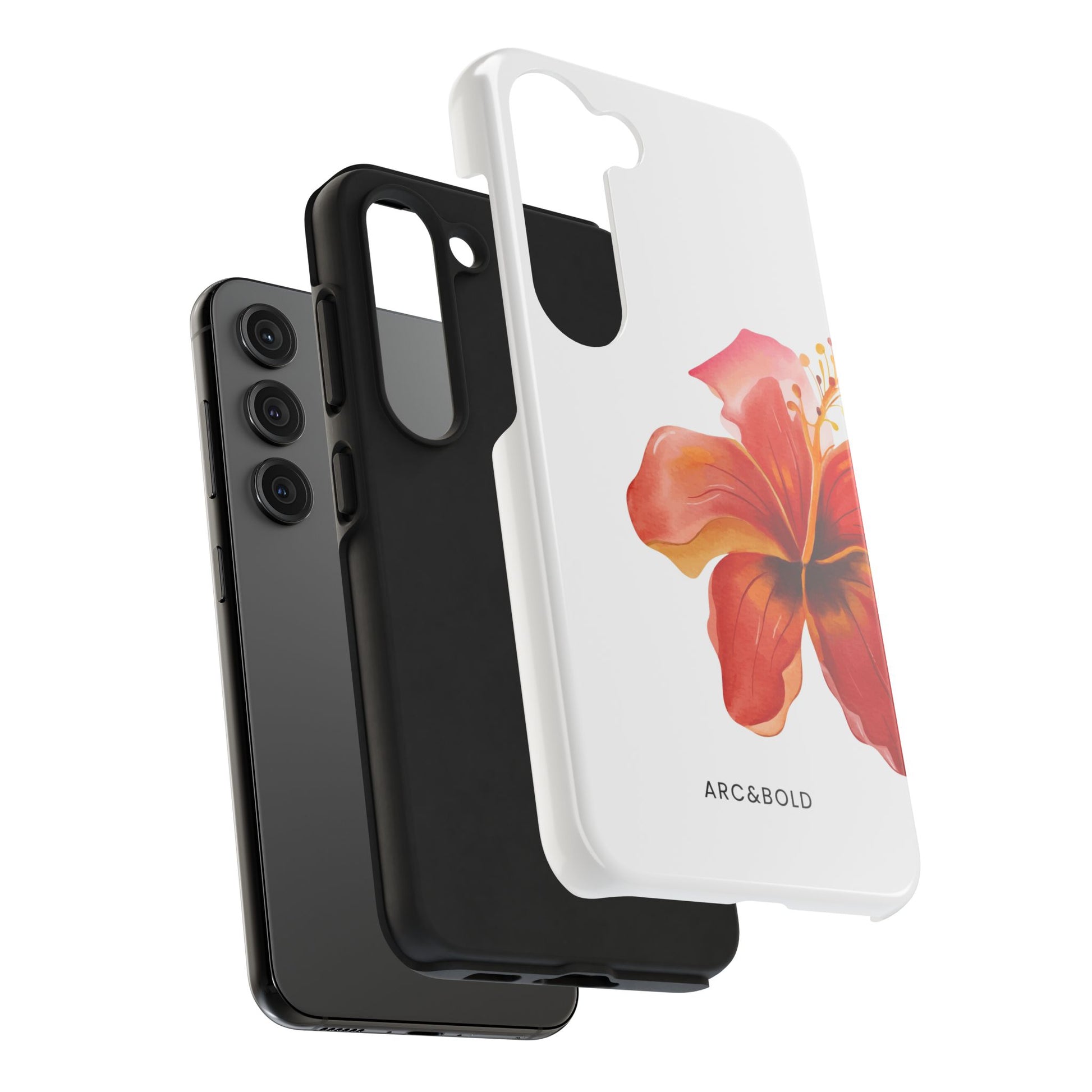 Hibiscus - Tough Phone Case - Arc & Bold