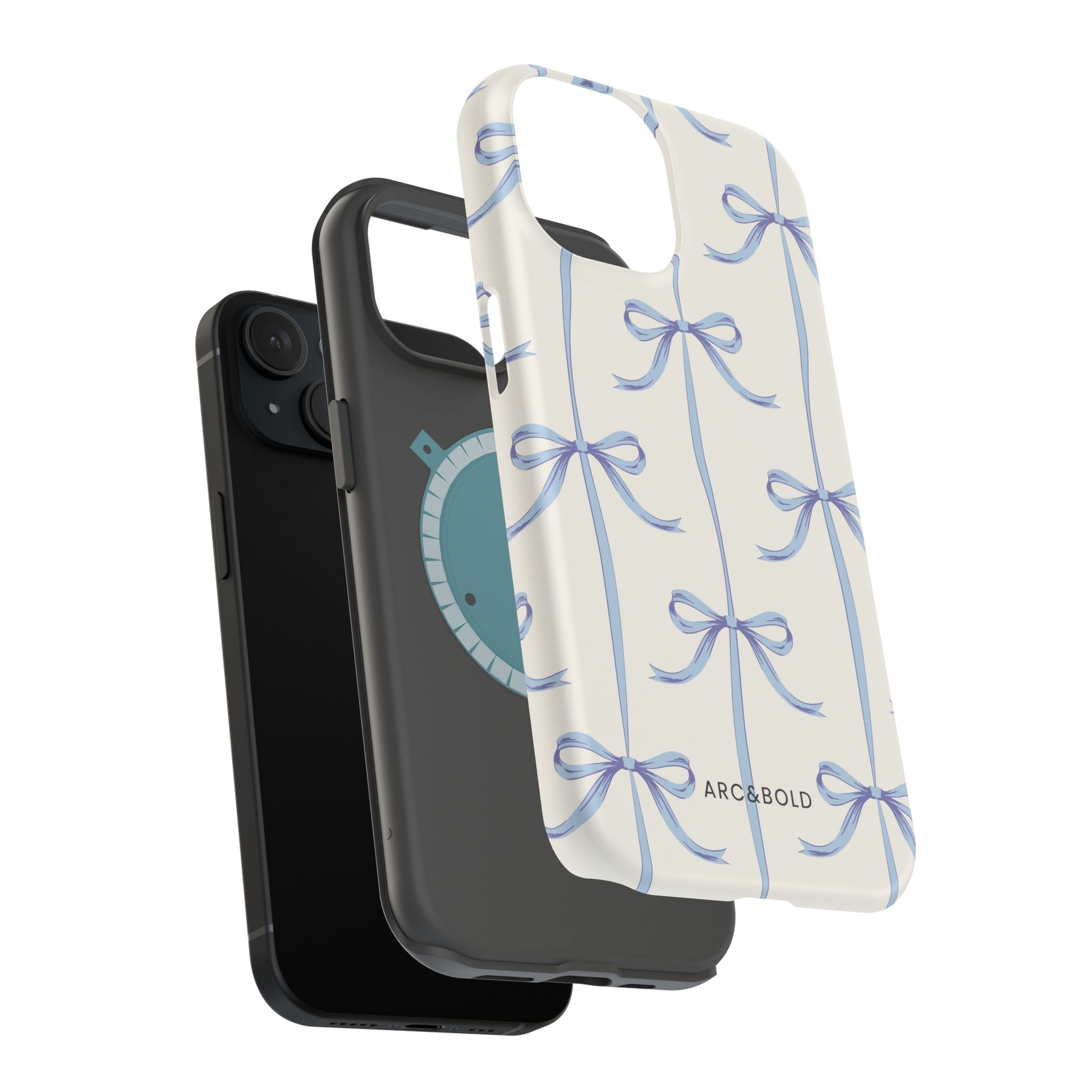 Blue Bow - Magnetic Tough Case - Arc & Bold