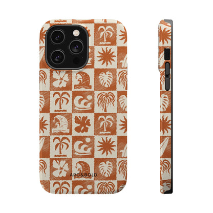 Vintage Tropics - Magnetic Tough Case - Arc & Bold