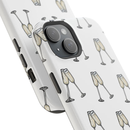 Champagne Toast -Magnetic Tough Case - Arc & Bold