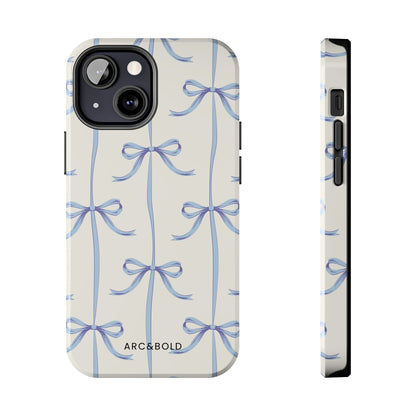 Blue Bow - Tough Phone Case - Arc & Bold