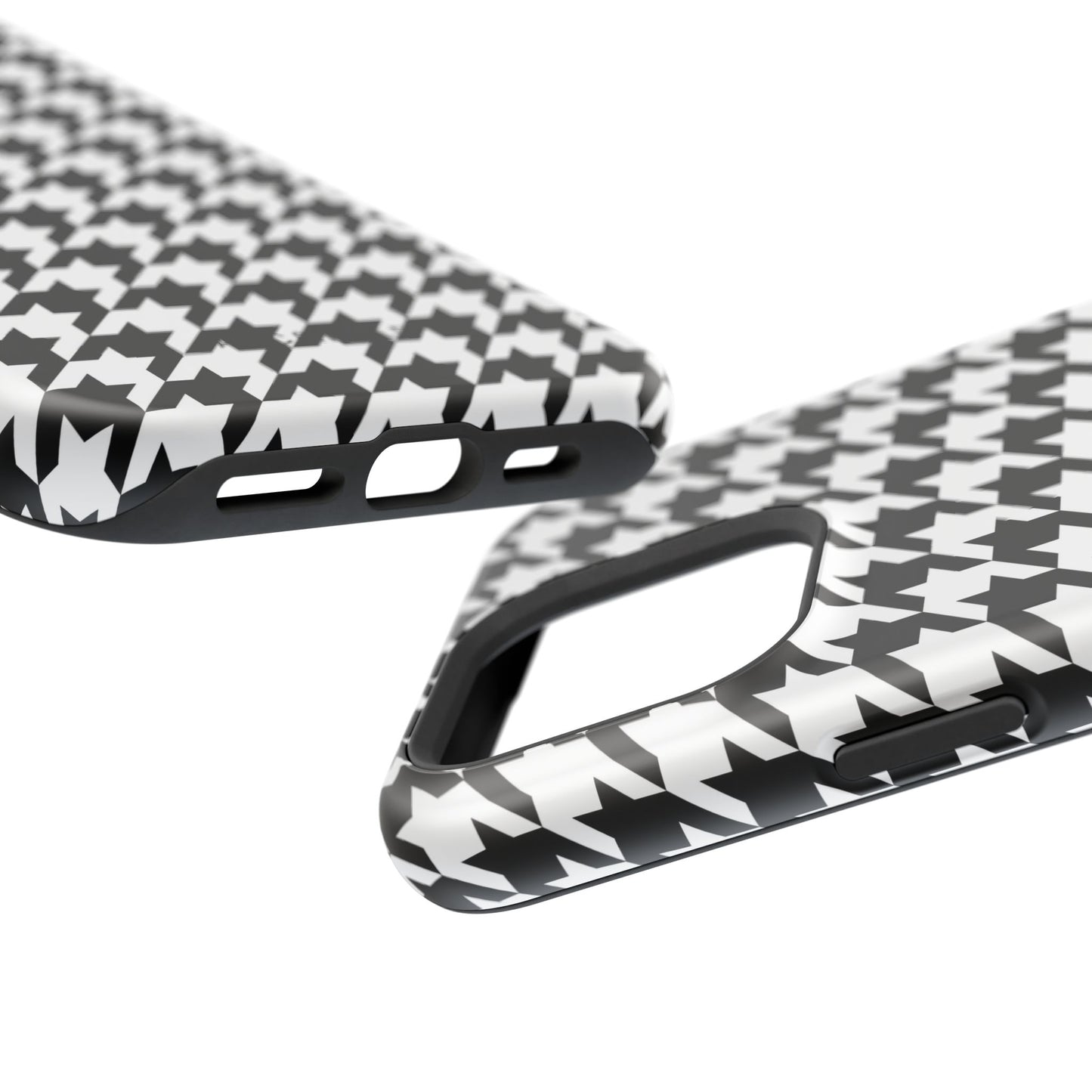 Houndstooth - Magnetic Phone Case - Arc & Bold
