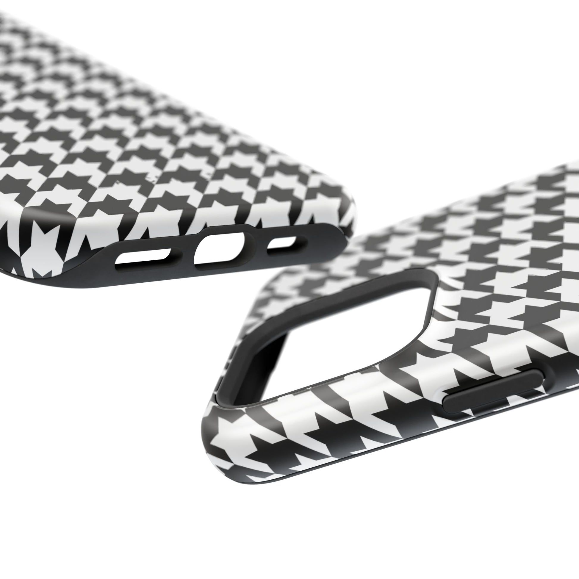 Houndstooth - Magnetic Phone Case - Arc & Bold
