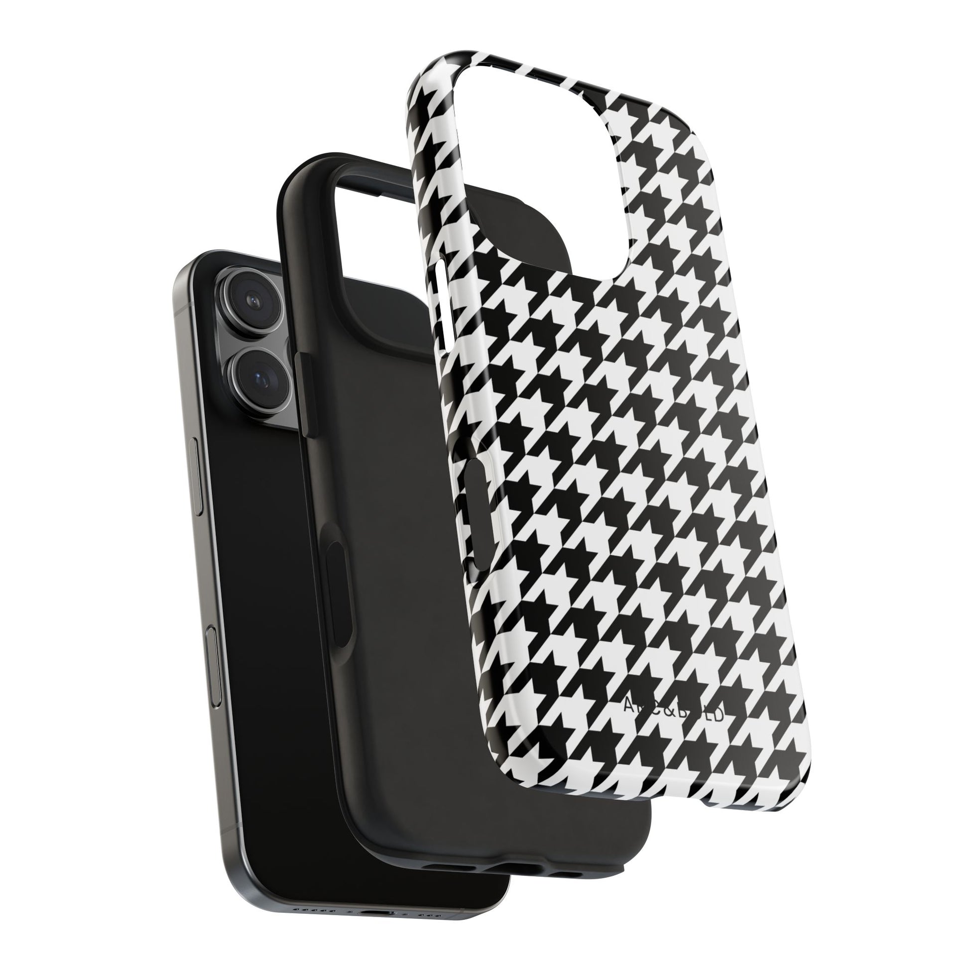 Houndstooth - Tough Phone Case - Arc & Bold