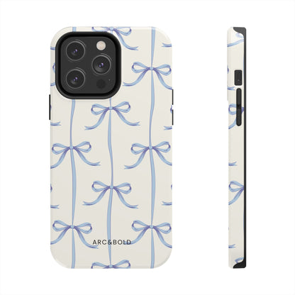 Blue Bow - Tough Phone Case - Arc & Bold