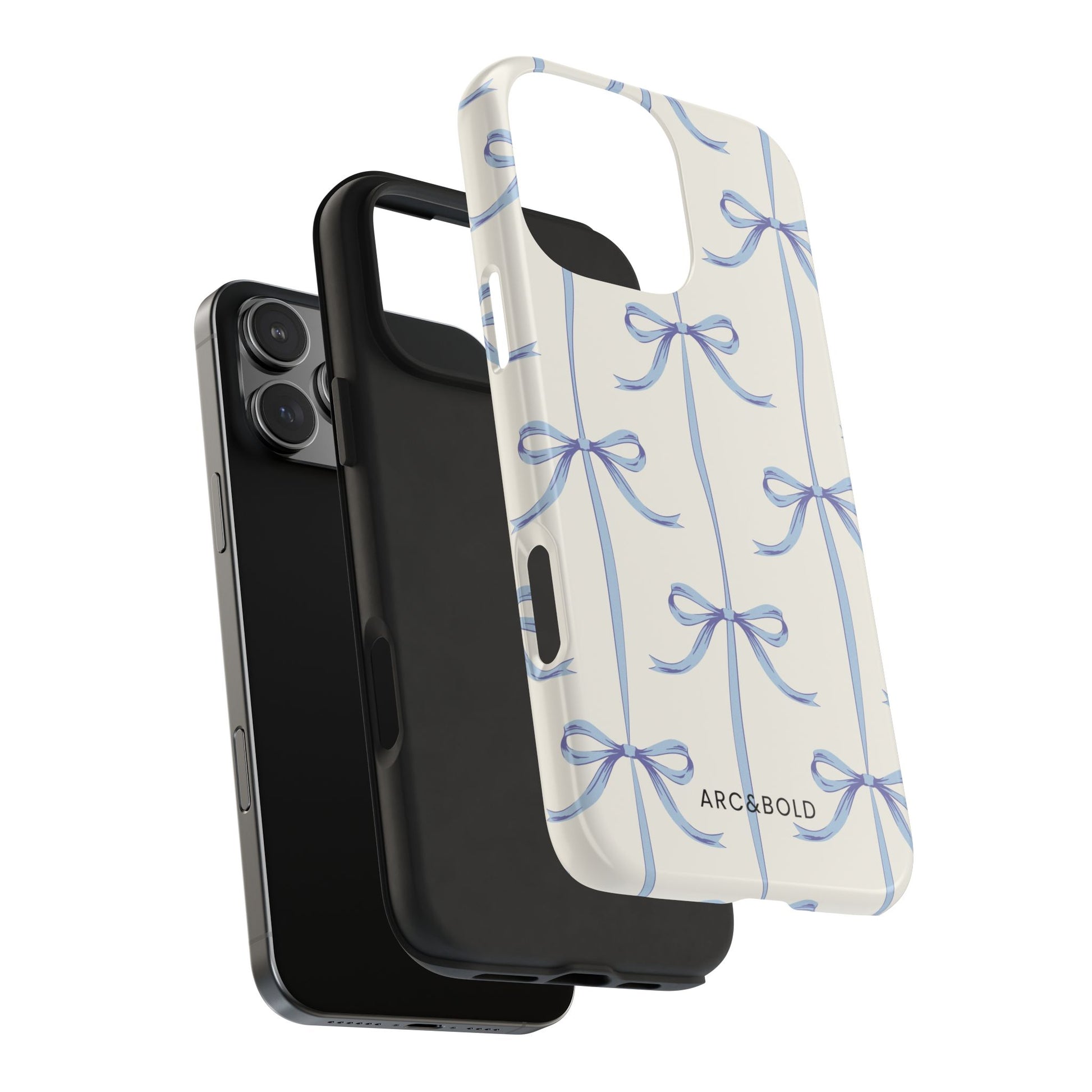 Blue Bow - Tough Phone Case - Arc & Bold