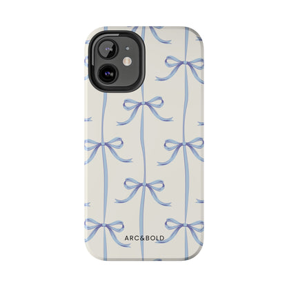 Blue Bow - Tough Phone Case - Arc & Bold