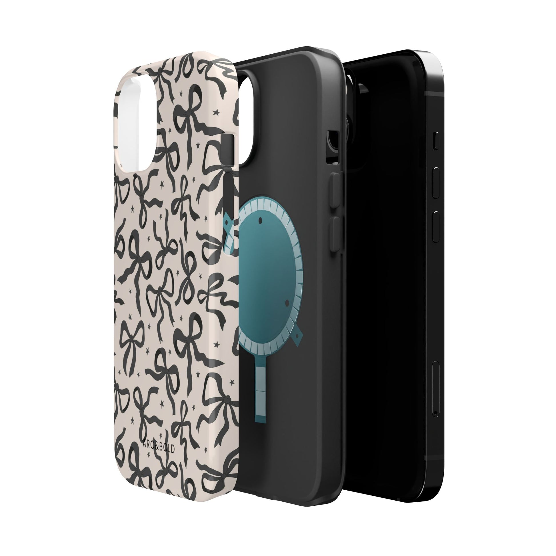 Noir Bows - Magnetic Tough Case - Arc & Bold