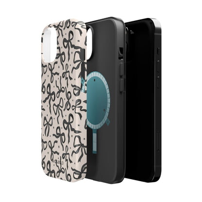 Noir Bows - Magnetic Tough Case - Arc & Bold