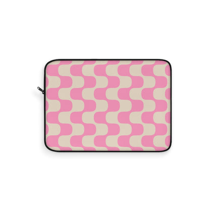 Pink Waves - Laptop Sleeve - Arc & Bold