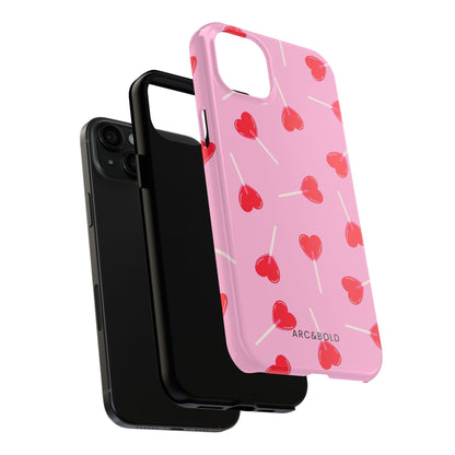 Heart Pops - Tough Phone Case - Arc & Bold
