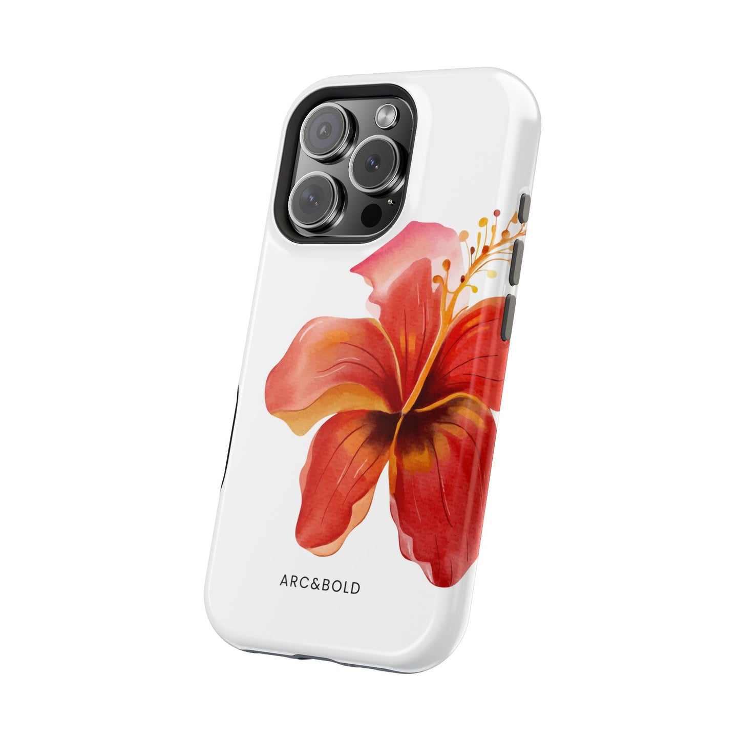 Hibiscus - Magnetic Tough Case - Arc & Bold