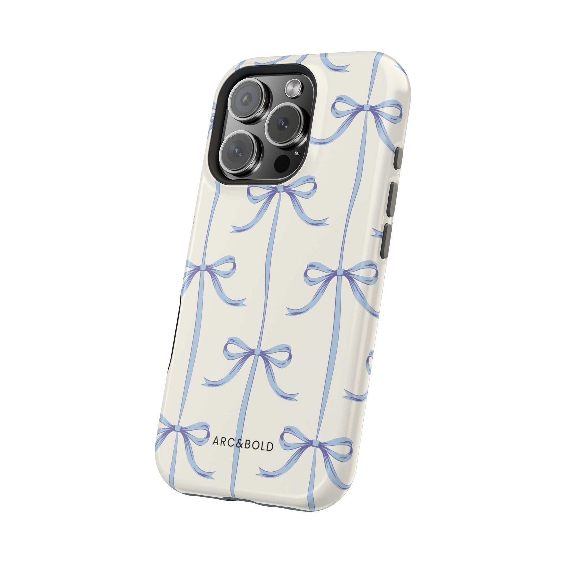 Blue Bow - Magnetic Tough Case - Arc & Bold