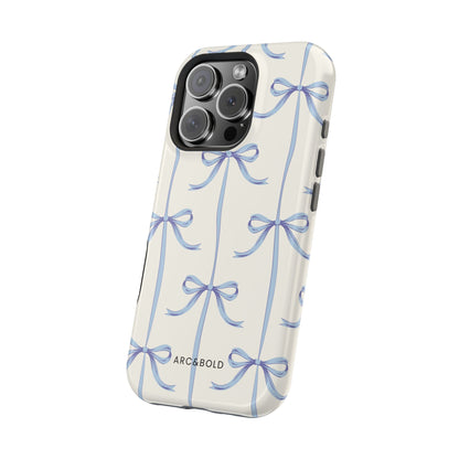 Blue Bow - Magnetic Tough Case - Arc & Bold