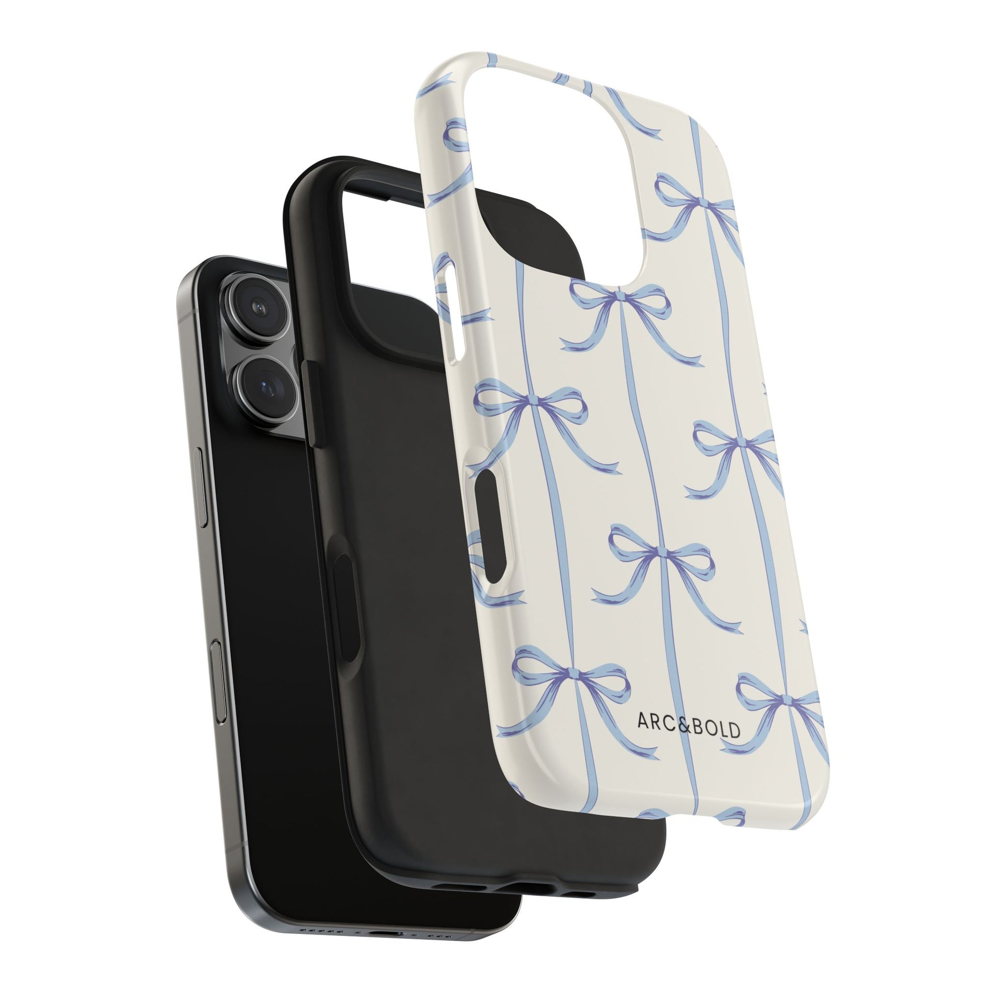 Blue Bow - Tough Phone Case - Arc & Bold