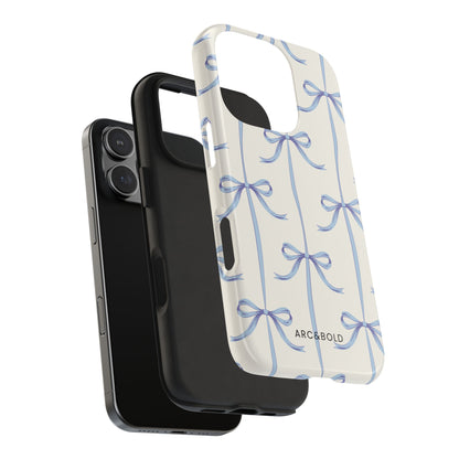 Blue Bow - Tough Phone Case - Arc & Bold