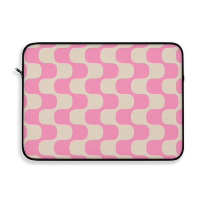 Pink Waves - Laptop Sleeve - Arc & Bold
