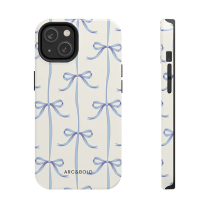 Blue Bow - Tough Phone Case - Arc & Bold