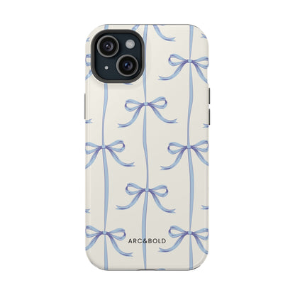 Blue Bow - Magnetic Tough Case - Arc & Bold