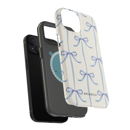 Blue Bow - Magnetic Tough Case - Arc & Bold