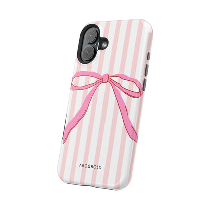 Pink Bow - Magnetic Phone Case - Arc & Bold