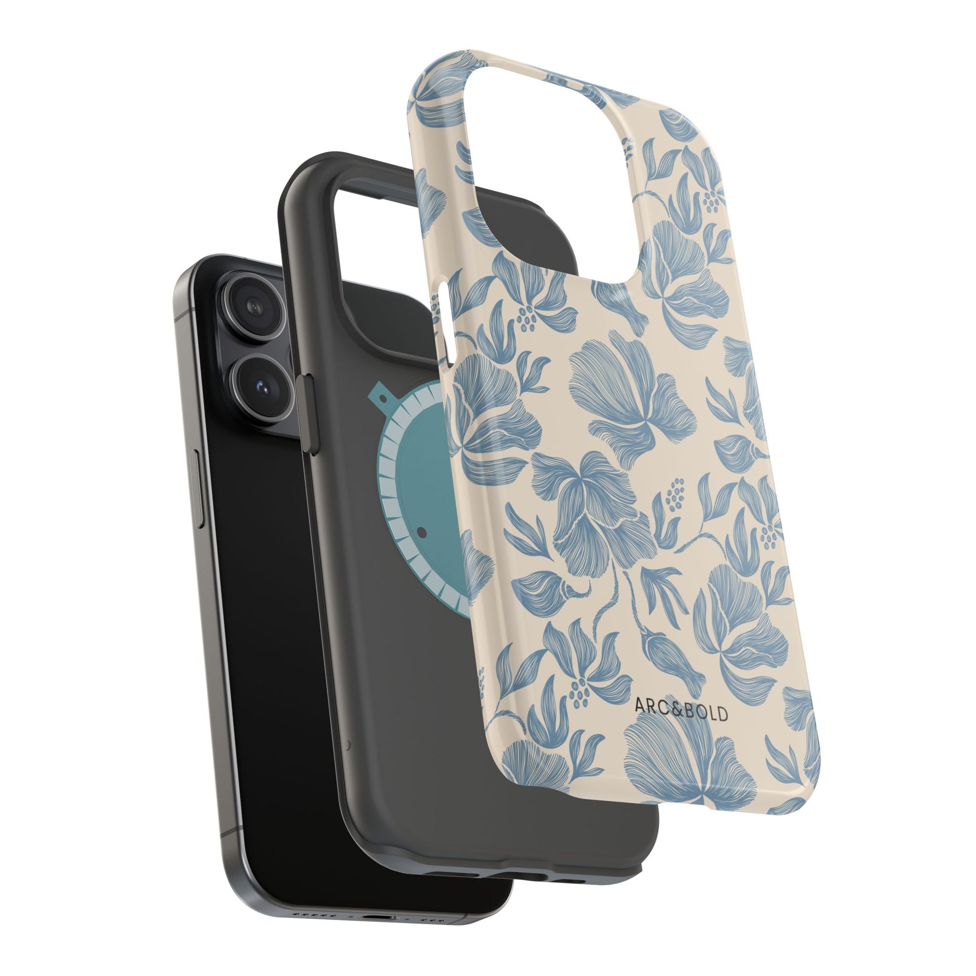 Floral - Magnetic Tough Case - Arc & Bold