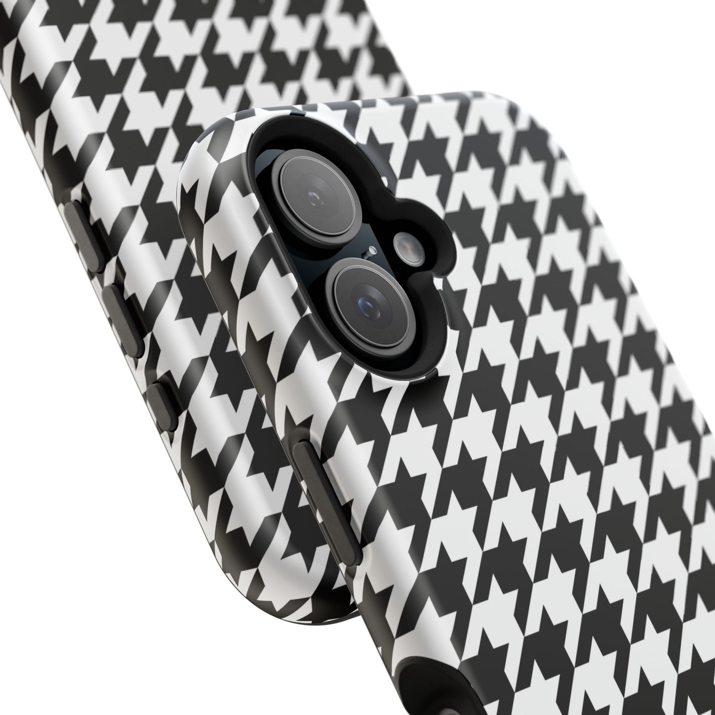 Houndstooth - Magnetic Phone Case - Arc & Bold