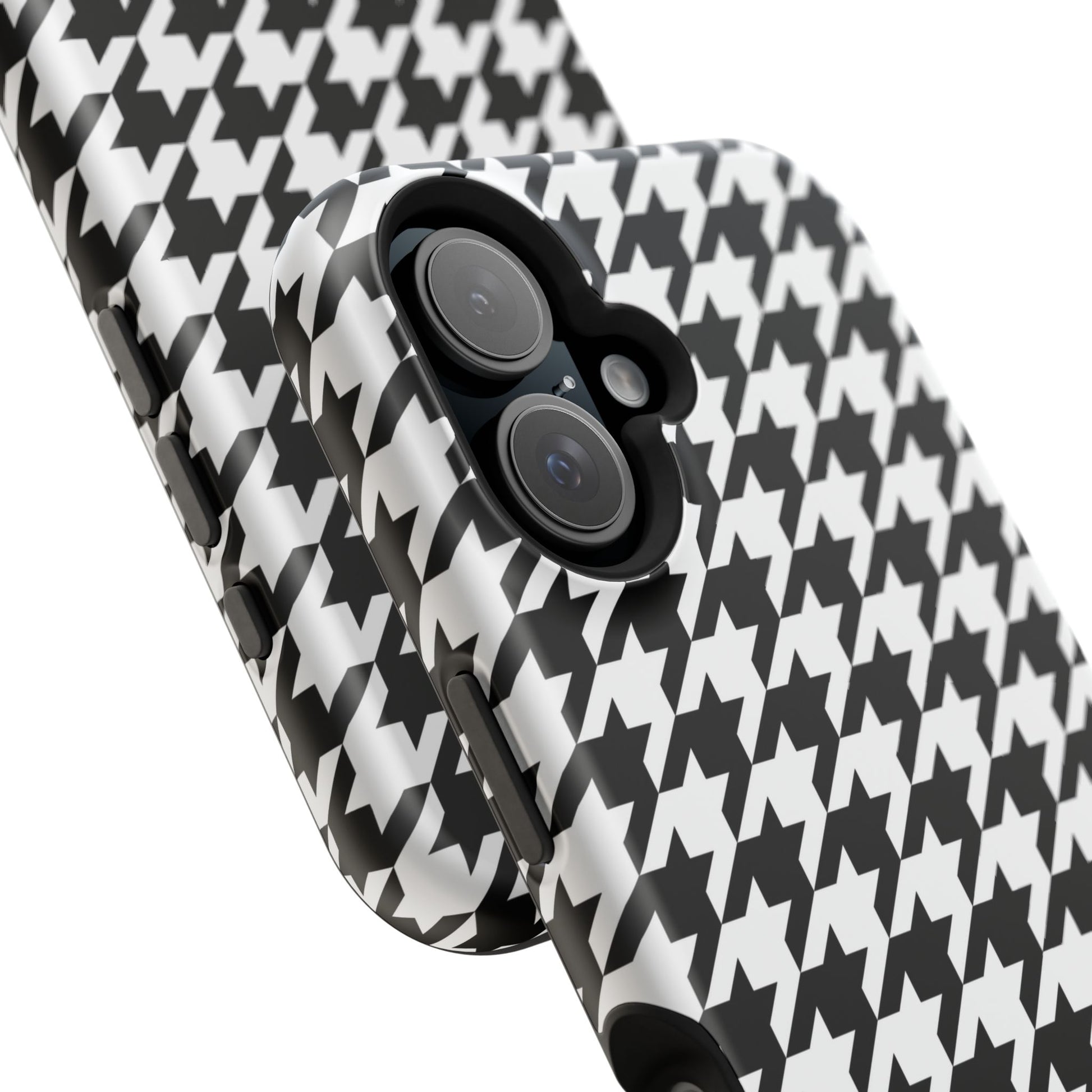 Houndstooth - Magnetic Phone Case - Arc & Bold